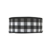 Buffalo Check Black White Ribbon - 2 1/2" x 50