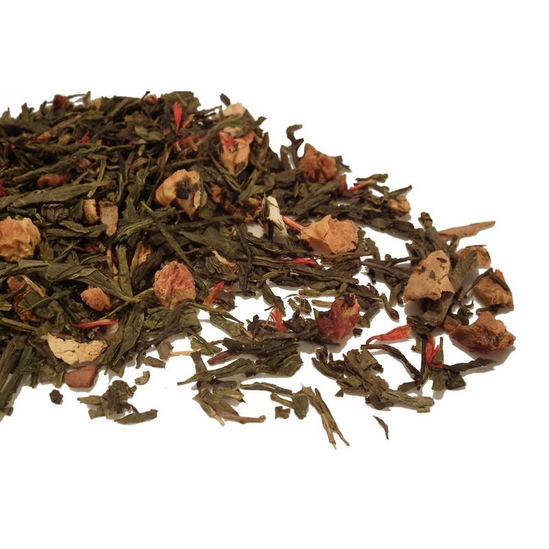 Golden Apple Spice Green Tea Gift Caddy 100g Airseal Loose