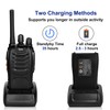 TIDRADIO TD-V2 Walkie Talkies Long Range Rechargeable Two Way Radios