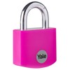 Yale YE3B/38/119/1/GR Padlock Aluminium 38 mm Grey, 38mm