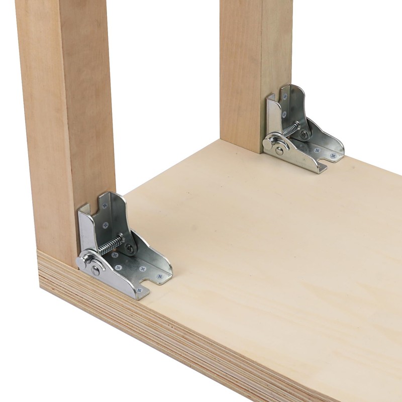 Biugaaufai 10 Pack 2.6 x 2.4 inches 90 Degree Folding
