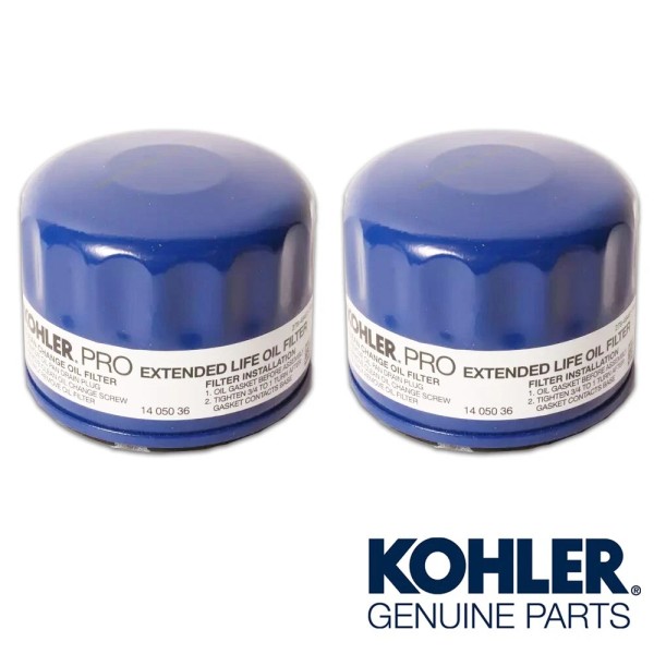 kohler Genuine OEM Kohler 14 050 36-S Oil Filter, Extended