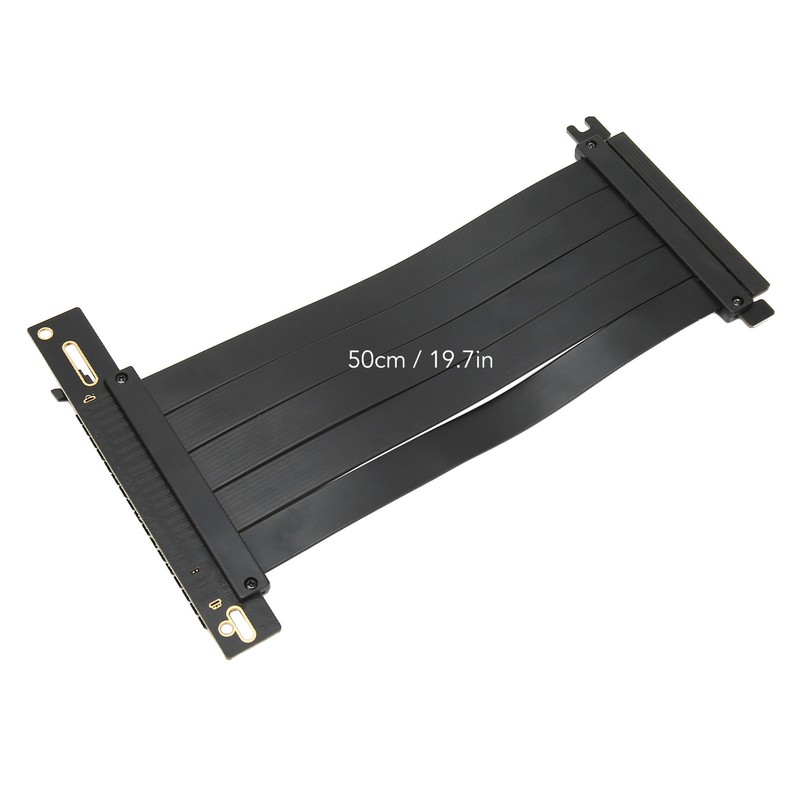 PCIE 4.0 X16 Extender Riser Cable Plug and Play High