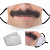 Caucasian Moustache Smile - Adult Face Masks - 2 Filters