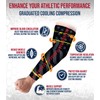 Exxact Sports 1 Pair Compression Arm Sleeves for Men Women,