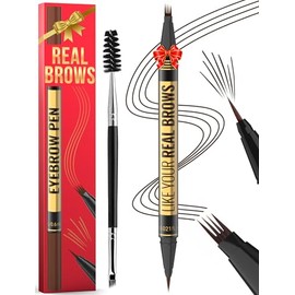 Vevivia Beauty Lápiz De Cejas - Lápiz De Cejas Para Microblading Con Punta De Micro-Horquilla Y Punta De Precisión Para Cejas Naturales, Lápices De...