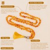 Amberta 8 mm Mala Necklace Prayer Beads Buddhism Chakra Necklace