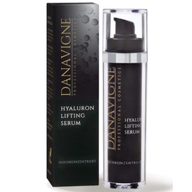 Danavigne Pure Hyaluronic Serum Highly Concentrated Firming Anti-Ageing Gel with Hyaluronic Acid Anti-Wrinkle Instant Effect Lifting Serum for Eyes, Face, Neck and Décolleté - 1x 50 ml