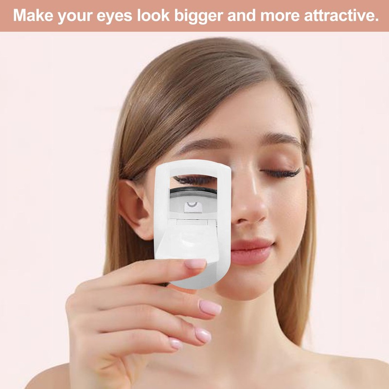 2PCS Eyelash Curler Portable Mini Lash Curler for Travel and