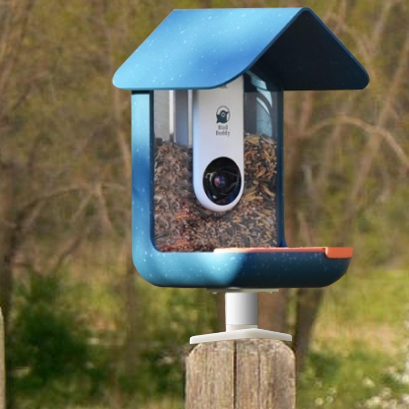 PIAOLGYI Bracket for Bird Buddy Bird Feeder Pole Mount,Bird Accessories