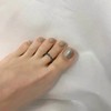 TOBENY 12PCS Adjustable Toe Rings for Women Flower Arrow Band