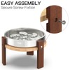 Feedoo Elevated Dog Bowl Stand, 6'' Height Raised Stand for