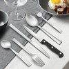 LIANYU 72-Piece Matte Silverware Set with Steak Knives, Stainless Steel