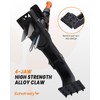 Echofreely Weed Puller Tool - Adjustable 35"-46" Heavy Duty 4-Claw