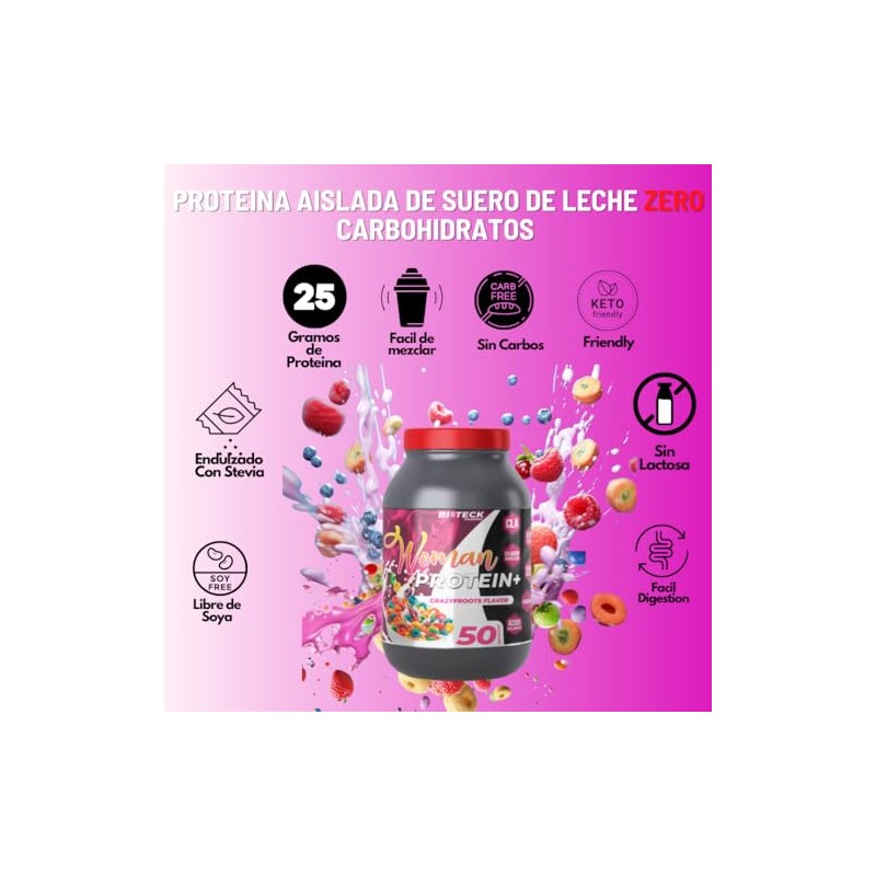 Woman protein sabor cereales frutales (CEREALES FRUTALES, 2KG)