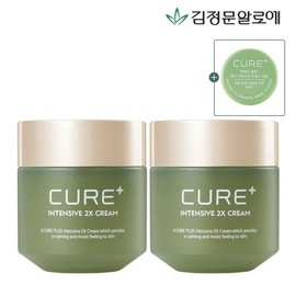 김정문알로에 큐어 2X크림 2개 2x미니1 Kim Jeong-moon Aloe Cure 2X Cream 2 Packs + 1 Mini 2x