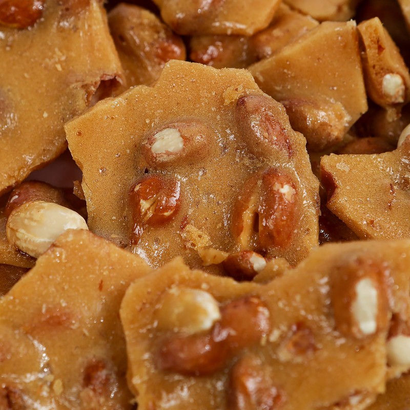 Home Style Peanut Brittle Candy by Smarty Stop (2 Pound
