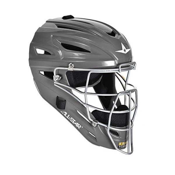 All-Star MVP2510GPH S7™ Catching Helmet/Youth/Solid GPH