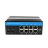 Network Switch 10 Port Gigabit Industrial Switch with 2 SFP