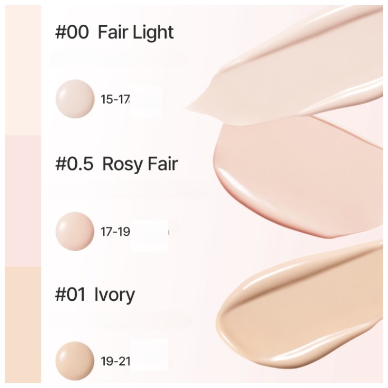 COSNORI Fulffy-Fit Thin Cover Light Matte Cushion SPF50+ Pa+++ 13g