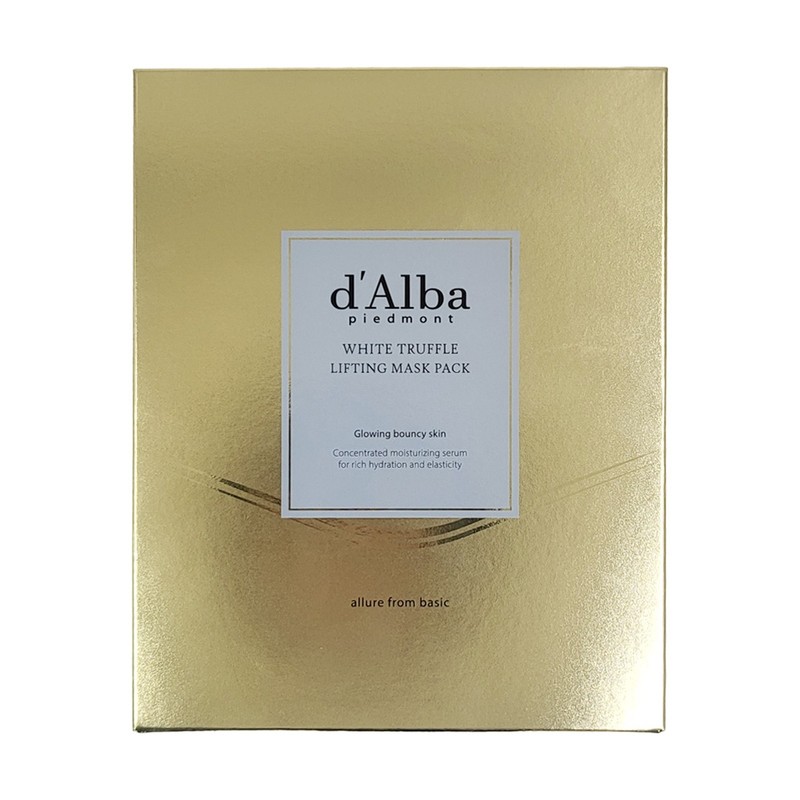 Dalba White Truffle Lifting Mask Pack 4 Pieces 3 Box