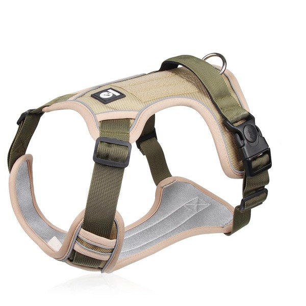 GOJIMJU Dog Harness for Large Dogs, Easy Walk No Pull