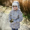 JAN & JUL Boys' Waterproof Rain Jacket with Fleece-Lining, Windproof