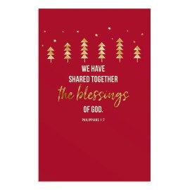 DAYSPRING CHRISTMAS BLESSINGS OF GOD 18 Greeting Cards - KJV Scripture J8849