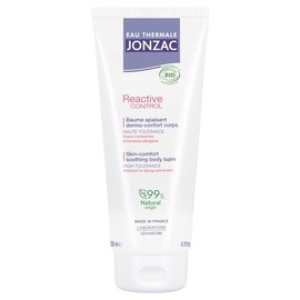 Eau Thermale Jonzac - Soothing Balm for the Body, Unscented, Reactive - Reactive Skin with Intolerance - Organic Cosmos Organic Certified - Tube of 200 ml