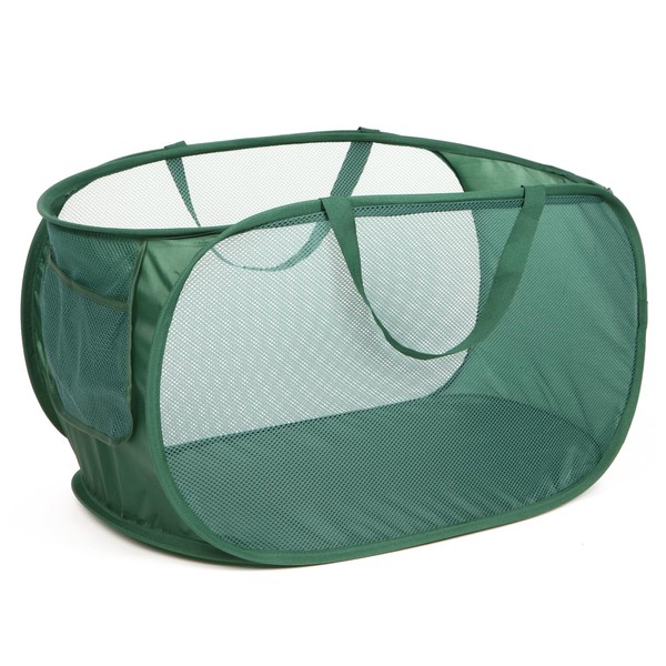 Diggoour Sturdy Collapsible Laundry Baskets- Pop Up Laundry Hampers with