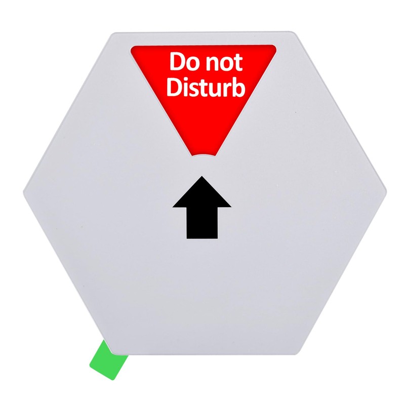 Kichwit Privacy Sign for Office Door, Do Not Disturb Sign,