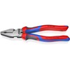 KNIPEX Herramientas - Alicates combinados de alto apalancamiento, multicomponente (202200),