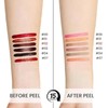 TOMEME Peel Off Lip Liner Stain,Long Lasting Tatoo Lip Liner,Waterproof