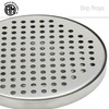 American Metalcraft DT3 Stainless Steel Drip Tray, Round, 5.5"L x