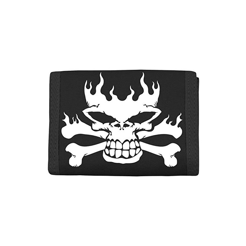 Skull Wallet, black