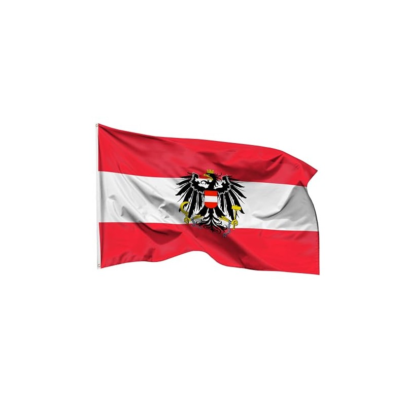 PHENO FLAGS Austria flag 90 x 150 cm with eagle
