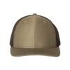 RICHARDSON Snapback Trucker Cap, Adjustable, Loden/Black