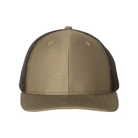 RICHARDSON Snapback Trucker Cap, Adjustable, Loden/Black