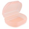 Tupperware To Go Snacky Pink Bread Box Nursery Lunch Sandwich