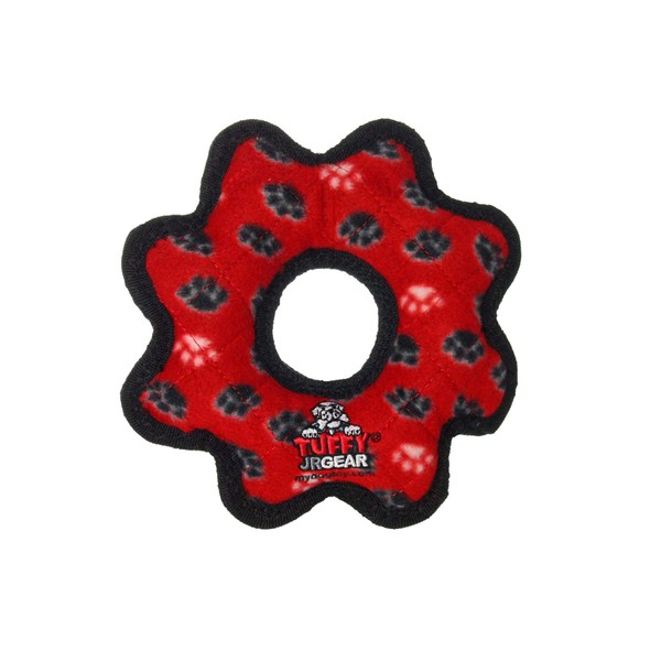 TUFFY- World's Tuffest Soft Dog Toy- Ultimate Gear Ring-Squeakers -