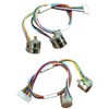 Abovehill 10 pair 8mm Micro Stepper Motor 2-Phase 4-Wire DC
