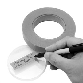 ChromaLabel 0.75 Inch Removable Adhesive Labeling Tape for Color Coding, 60 Yard Roll, Lavender