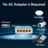 Unbranded 5 Port Gigabit POE Extender 100/1000Mbps 1in 4 Out