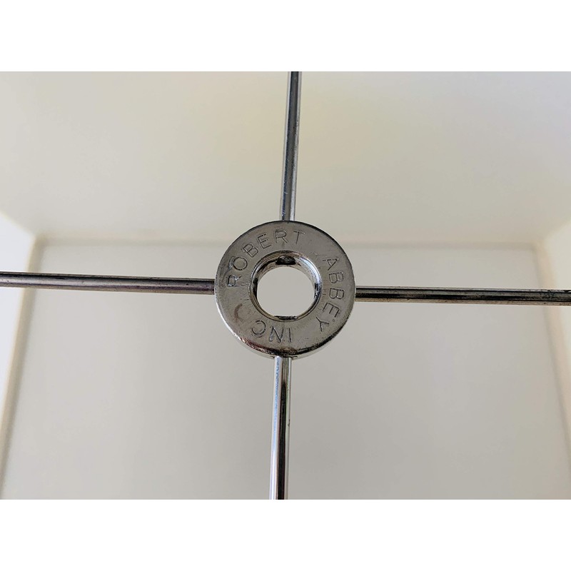 Off-White Medium Rectangular Paper Lamp Shade 16" Wide x 8"