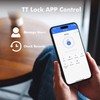 Fingerprint Keyless Entry Door Lock,Smart Deadbolt Locks with App Countrol,Biometric