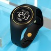 Digital Wristwatch for Women Unisex Waterproof Sports Stainless Steel Watches