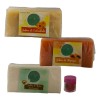 Pack x3 Jabón Artesanal HARAVERI 100g Baba Caracol Papaya Caléndula