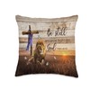 Christian Faith & Cross T-Shirt Christian T Shirts Lion of
