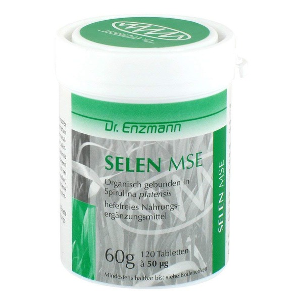 Selen MSE 50 myg Tablets Pack of 120