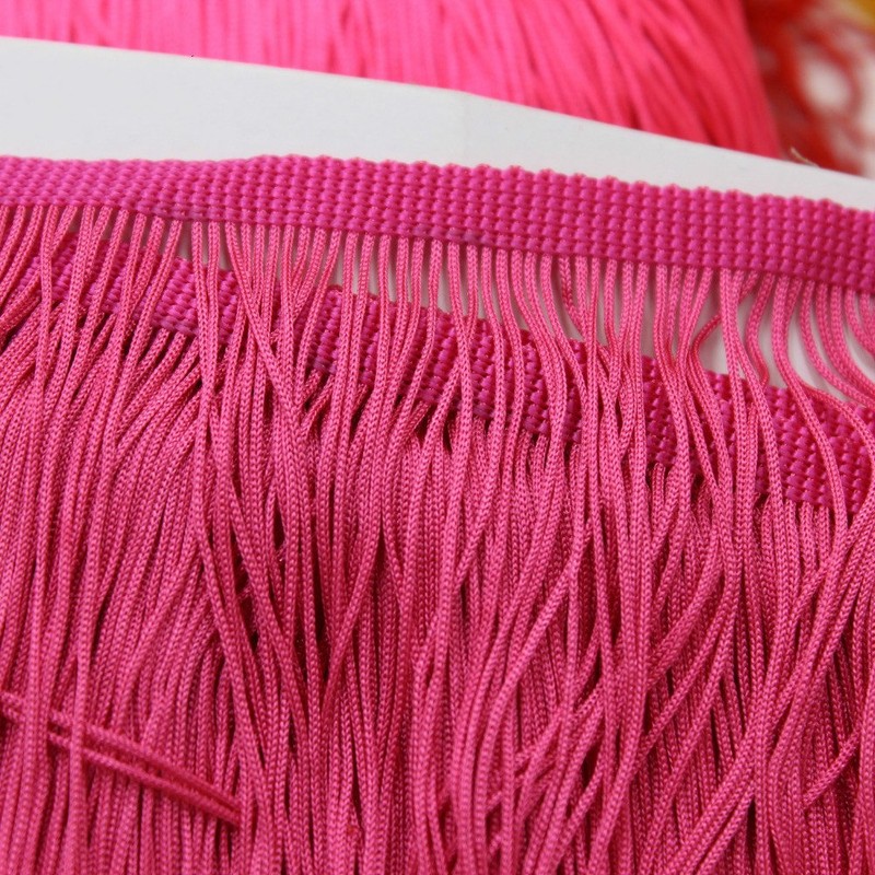Yalulu 10 Meters Latin Fringe Tassel Trimming Lace Latin Macrame